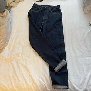 Levi’s Made & Crafted high rise slim jean